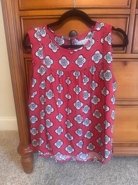 Loft Patterned Women’s Sleeveless Top